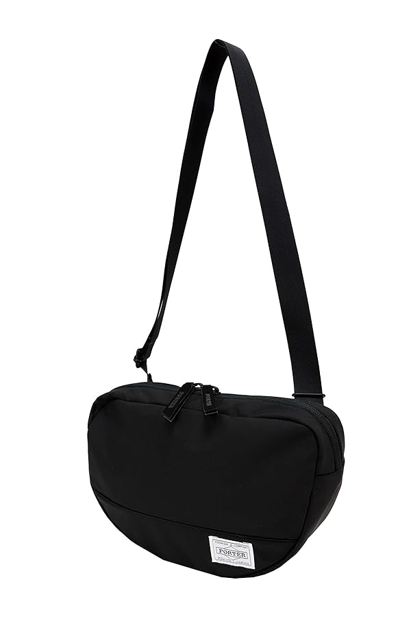 PORTER ポーター ショルダーバッグ GIRL ムース ブラック ナイロン ムース ショルダーバッグ(L)（ショルダーバッグ）｜PORTER