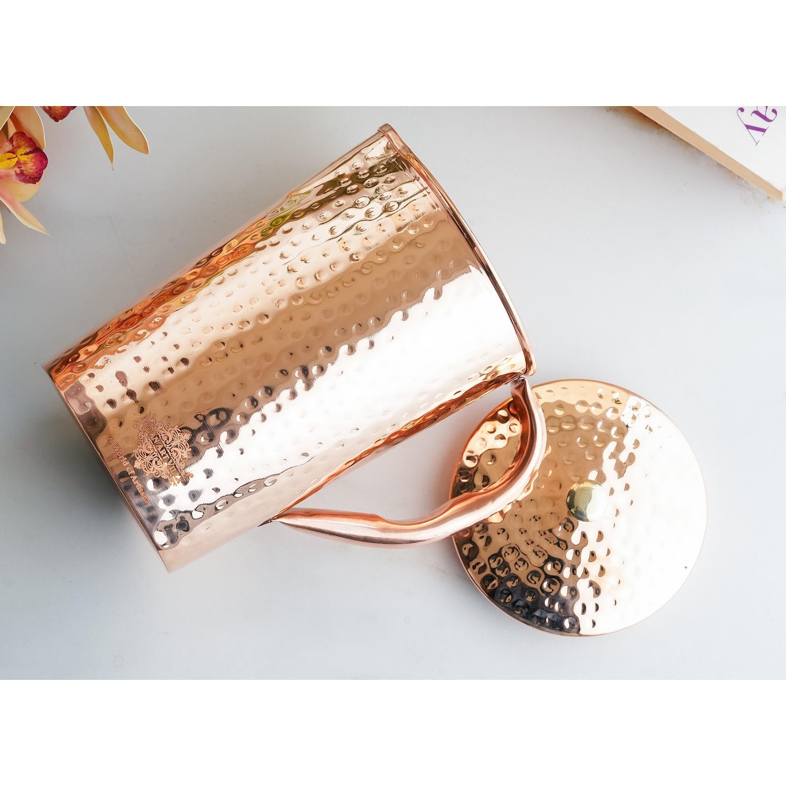 ANCIEN PICHET BROC Carafe Cuivre D'art Cerdon France Vintage Kitchen Deco £61.80 - PicClick UK