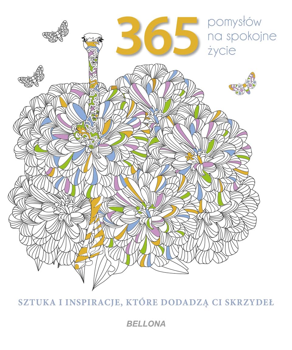 365 pomysłów na spokojne życie (kolorowanka)