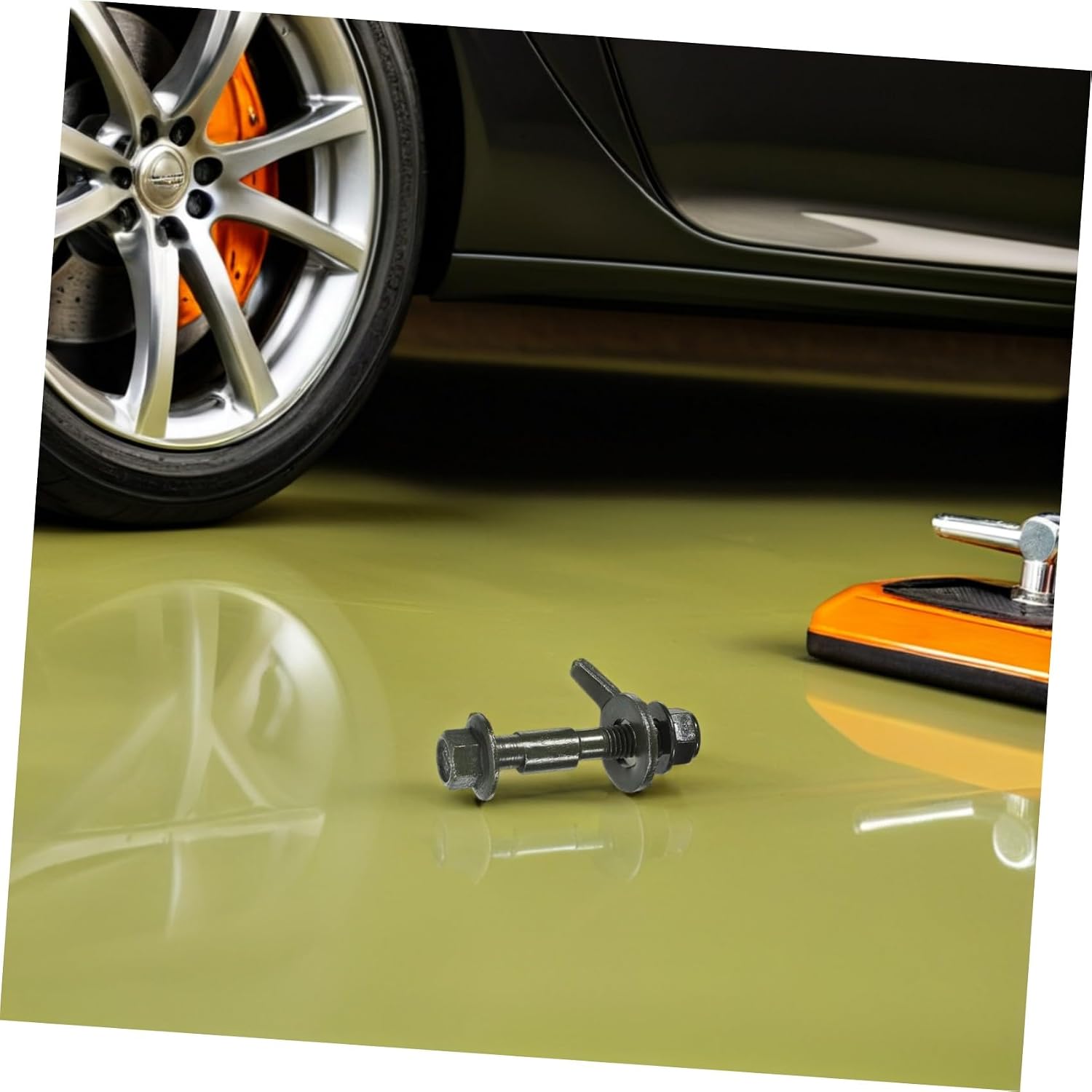 6Pcs Bolt Kit Heavy Duty Vehicle Cam Bolt for Accurate Wheel Alignment Enhances Stability and Handling for Mechanics and Auto Parts