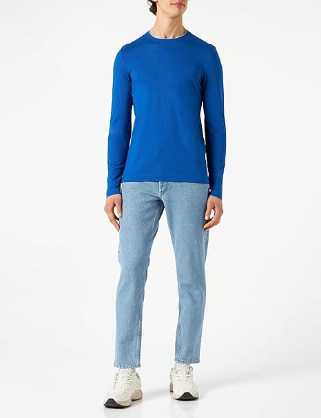 S.Oliver Camiseta De Manga Larga - Hellblau/azul