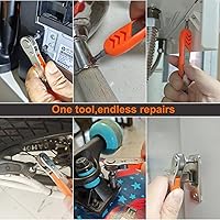 Vista 7 de Destornillador de ángulo recto 24 en 1 juego de destornilladores de trinquete con mini llave de trinquete para espacios reducidos, reparación