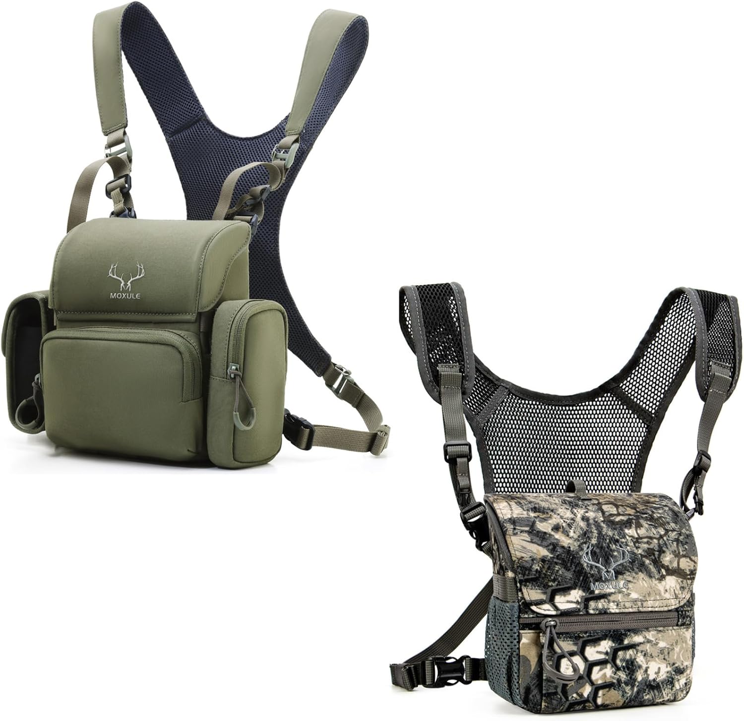 Binocular Harness Chest Pack: Bino Case with Rangefinder Pocket