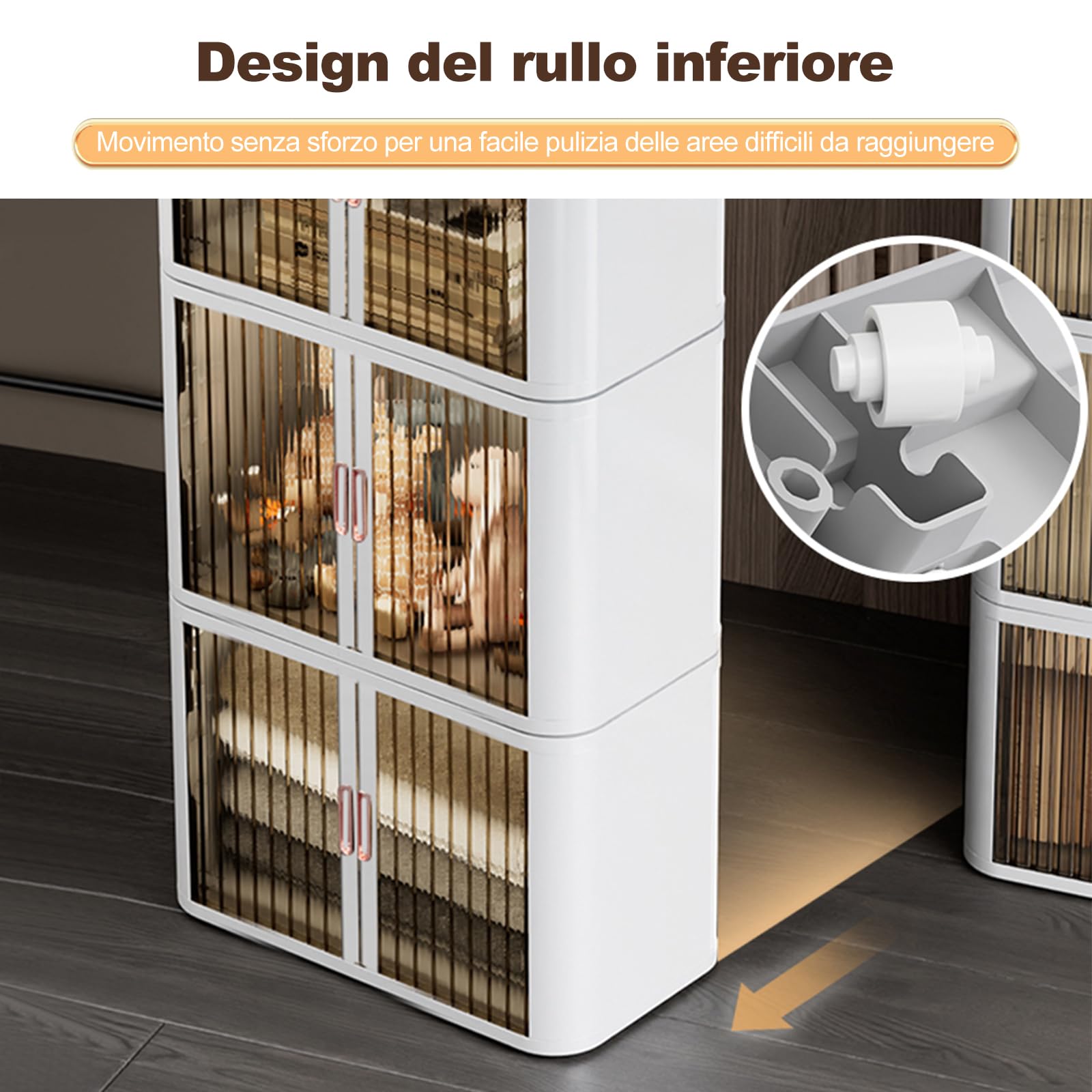 Ergocar Scatole Immagazzinaggio Plastica Pieghevole