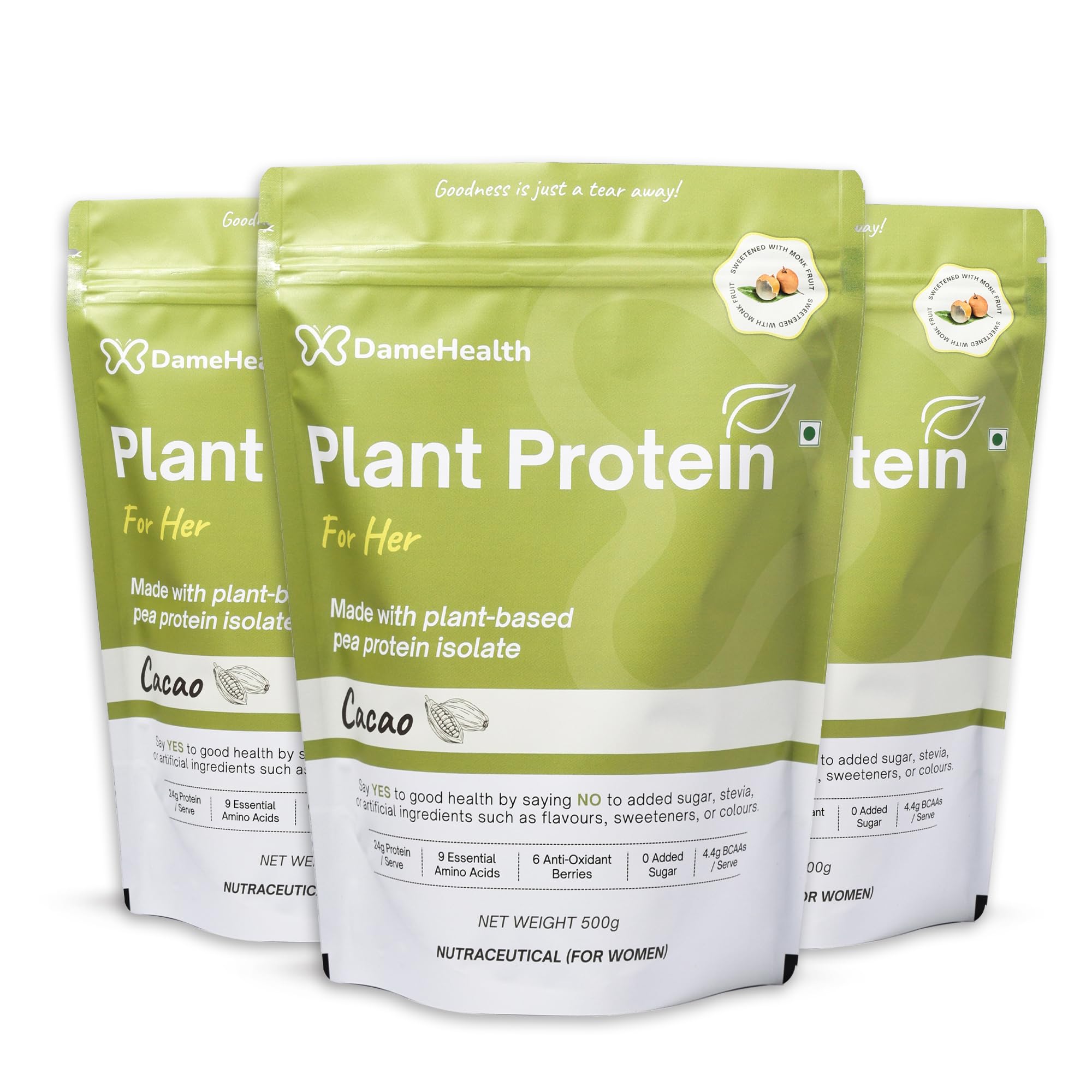 Women’s Plant Protein | 24g Protein per Serve | 500g | Real Vanilla Flavor | Vegan Pea Protein Isolate | No Bloating, Easy to Digest | 6 Natural Antioxidants | Safe | Sweetened with Monk Fruit | For the Everyday Woman — Amazon image 11