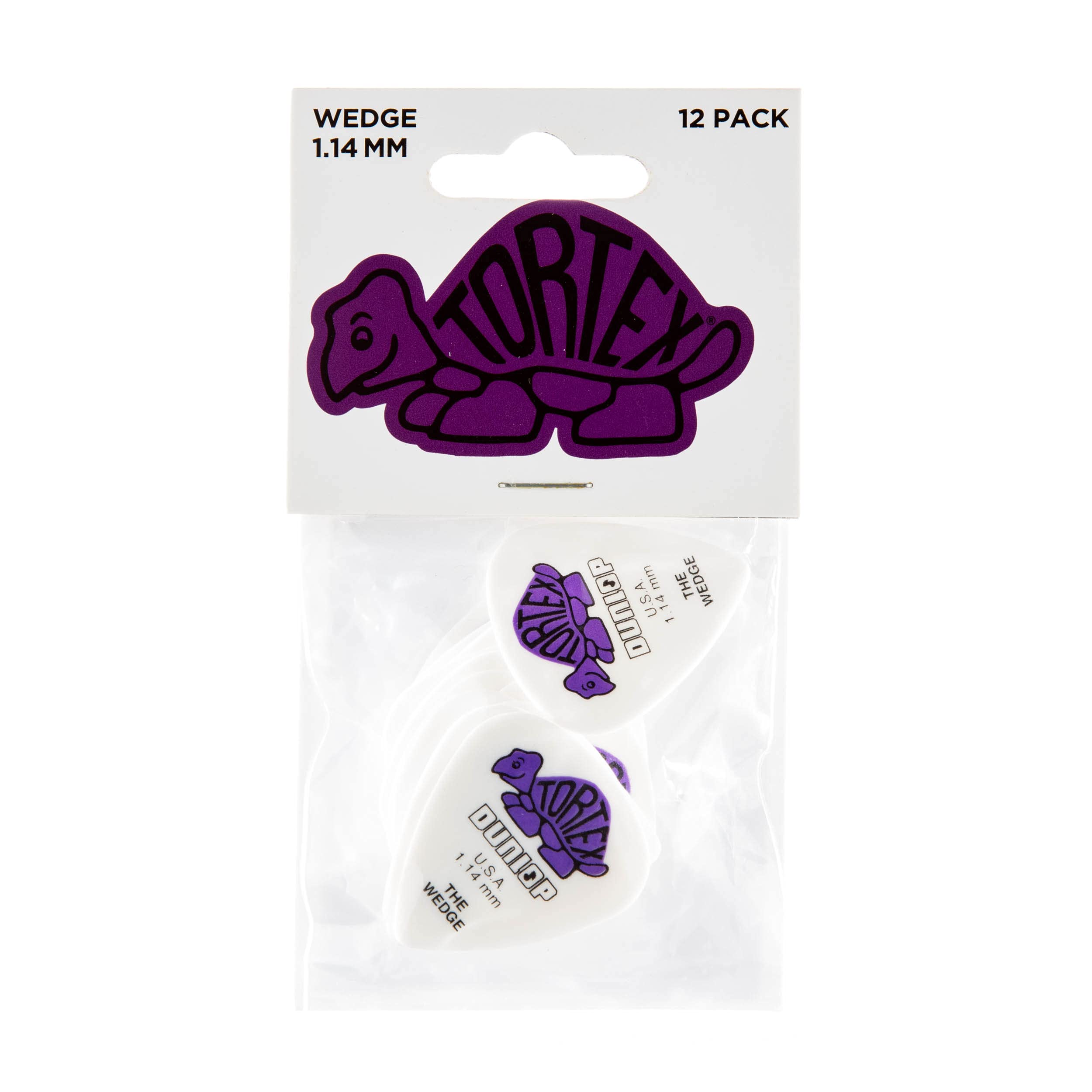 424P1.14 Tortex Wedge Purple 1.14Mm