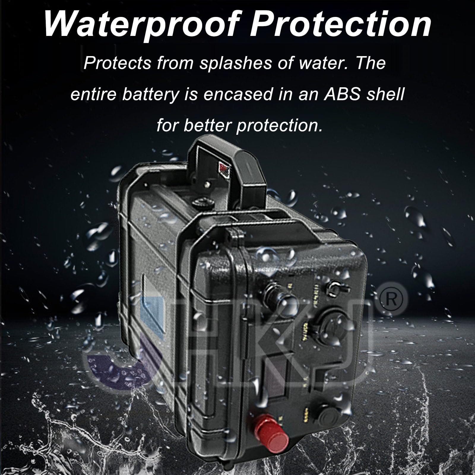 Batteria al Litio 12V 60Ah 80Ah 100Ah 120Ah 150Ah 200Ah Batteria per propulsore da Esterno 24V 60Ah 100Ah Batterie per Barche da Pesca con Caricabatterie