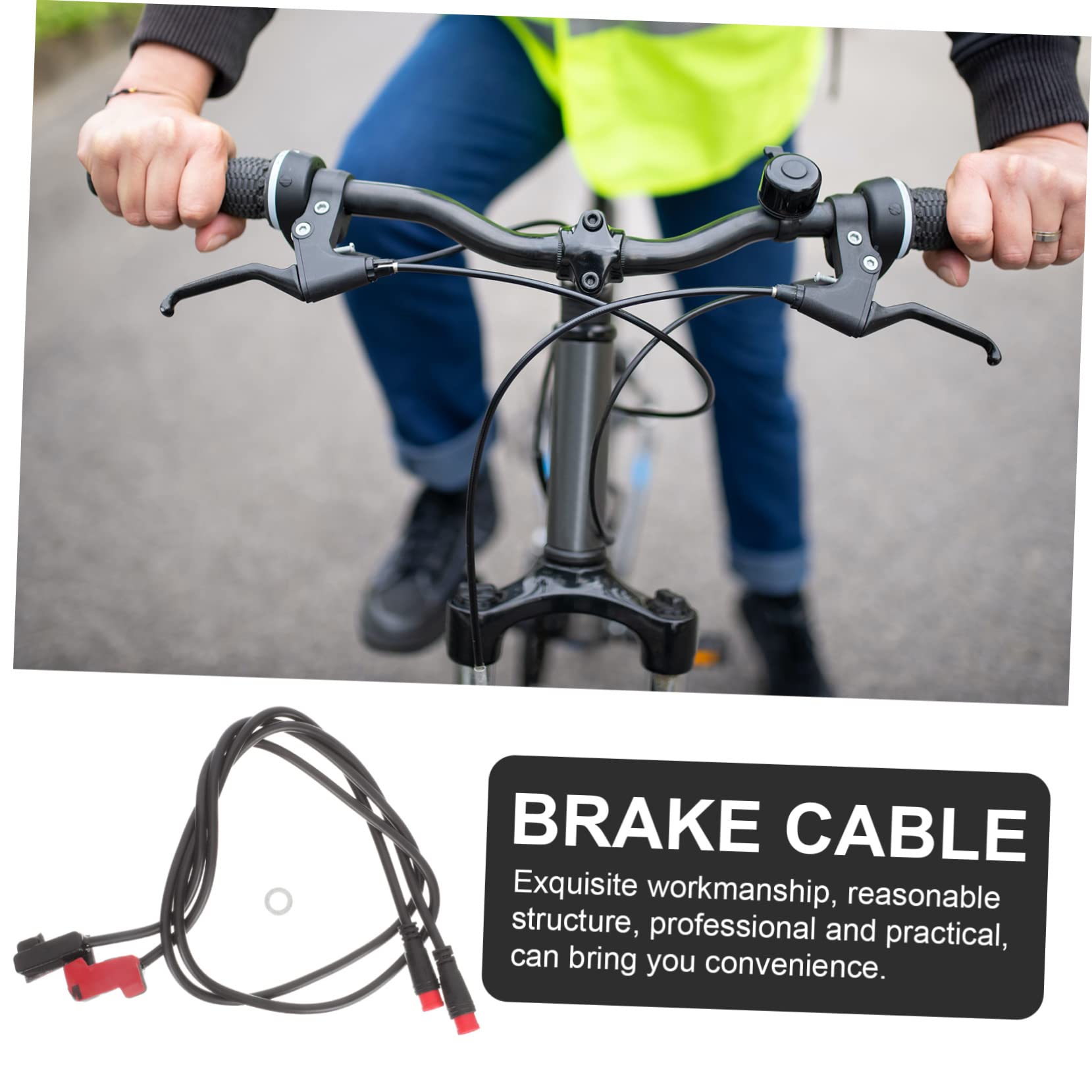 Toyvian Sensor de Freno Kit de Cables de Freno de Bicicleta el plastico