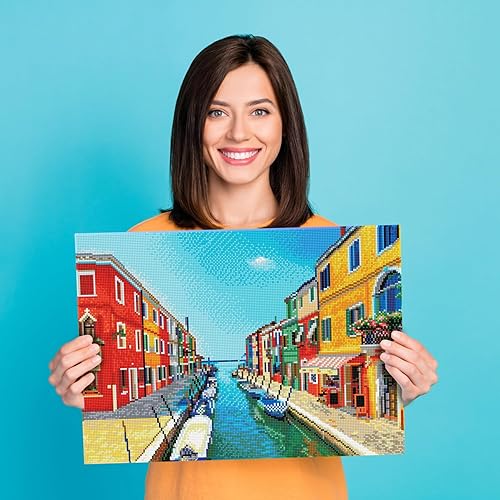 Miniatura 4 de DIAMOND DOTZ Kits de pintura de diamantes italianos de verano para adultos, kits de arte de diamantes, un kit de manualidades creativo relajante con