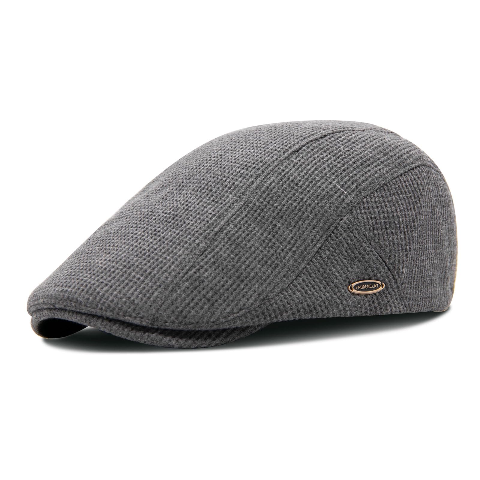 YAMEIZE Gorra Retro Flat Cap Cabbie Invierno Ajustable Newsboy Sombrero para Hombres Mujeres Ivy Cap Boina de Algodón de Moda Peaky Flat Cap Conducción