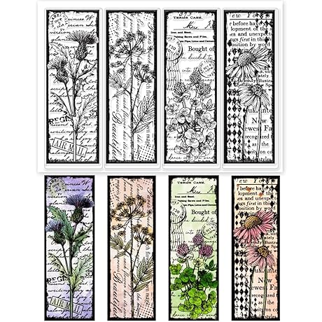 GLOBLELAND Silicone Stamps for Crafting