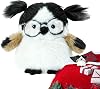 Bird Plush Toy | Round Portable Collectible Hugging Doll,Bird Plush Collectible Doll,for Girl Boy Kids Birthday Christmas Easter Valentines Indoor Home