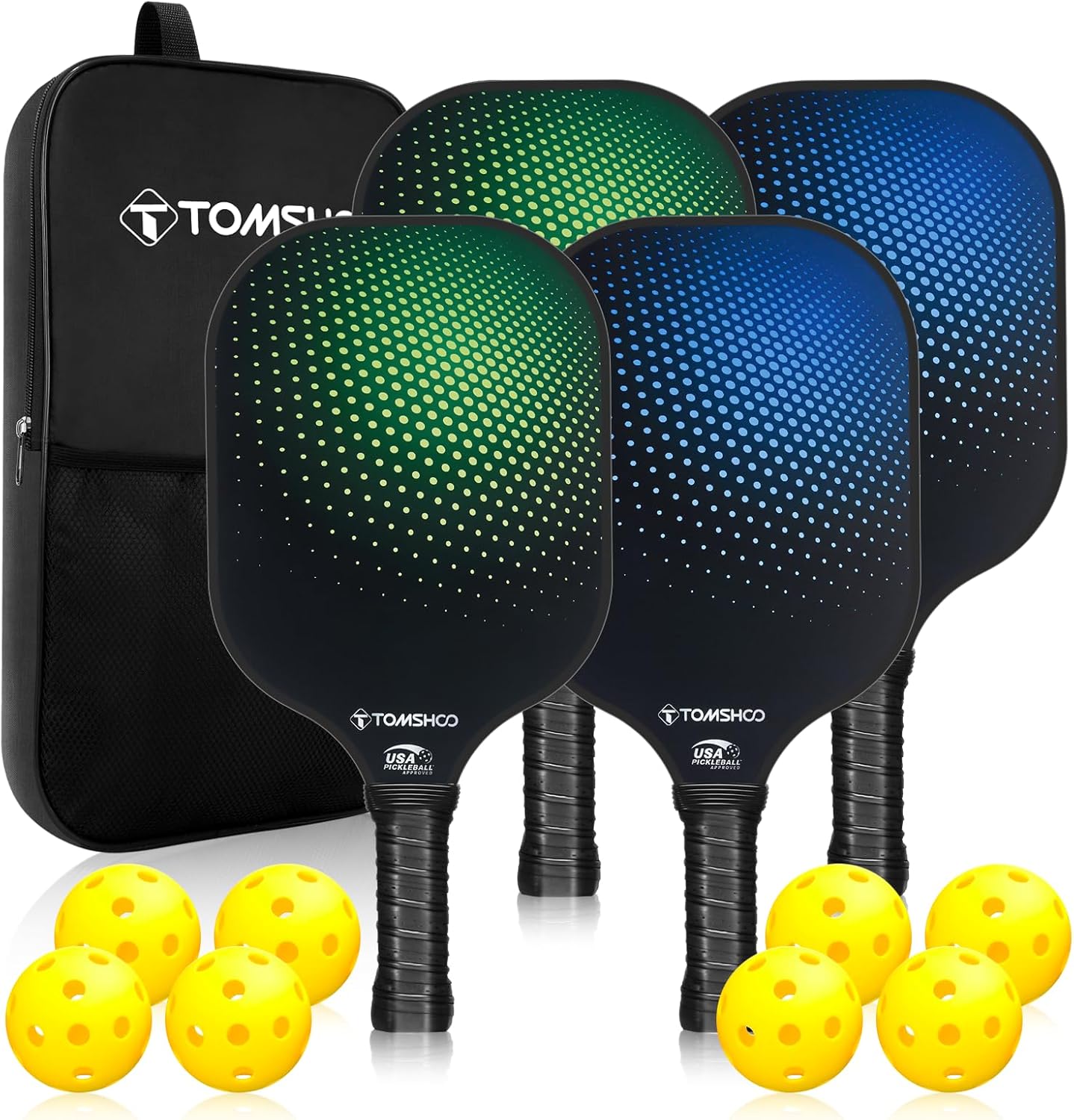 YC DGYCASI ピックルボールパドル 2個セット USAPA承認ピックルボール