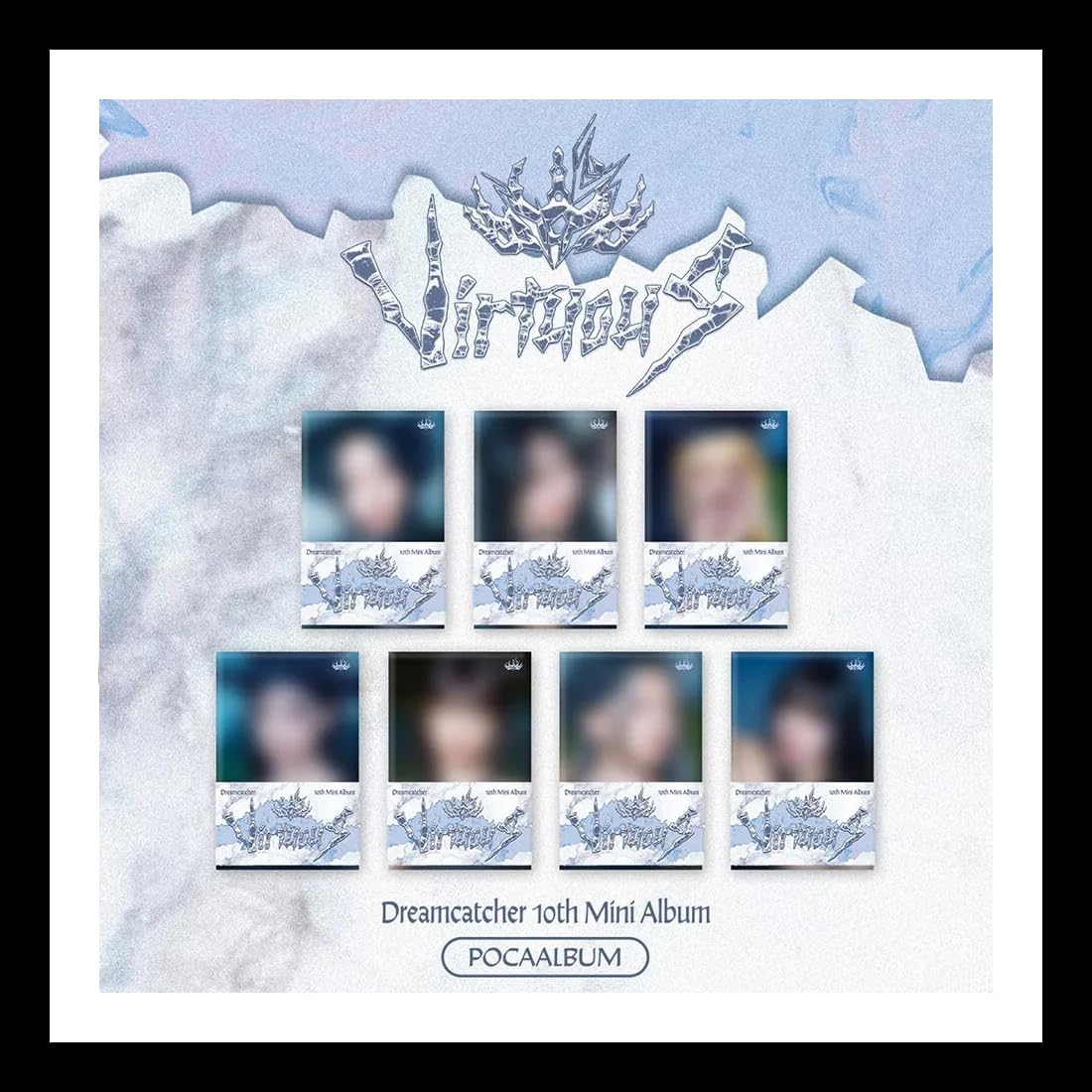 DREAMCATCHER VirtuouS whoop サイン ガヒョン ポスカ Dreamcatcher [VirtuouS] Whoop japan store POB Photocard Full