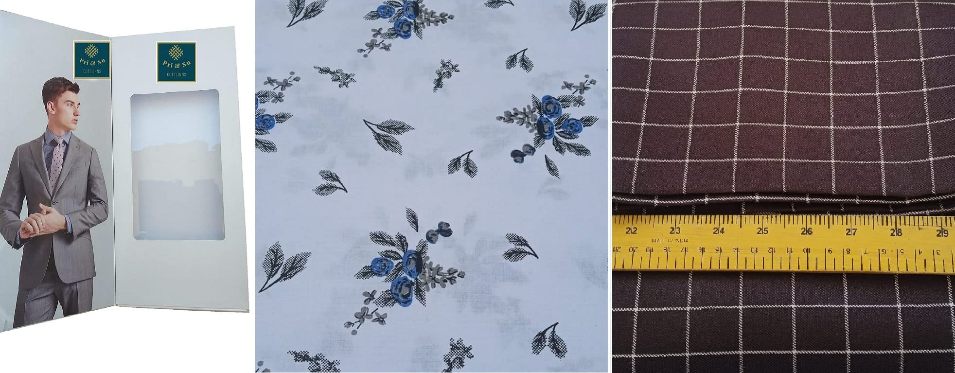 Pri & Su CottLinns Combo of Cotton Shirt 200014 & Trouser 90087-picture-1