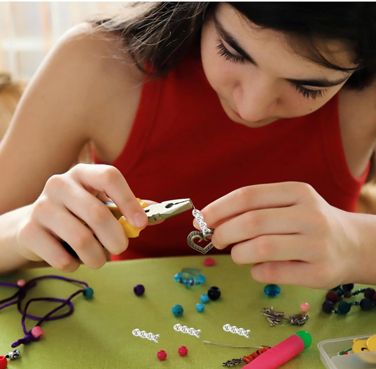 PRETYZOOM Retro Zinc Alloy Diy Pendant Charms Hospital Theme Jewelry Accessories for Necklace Bracelet Keychain 1.1 Inch - Image 2