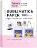 Printers Jack Sublimation Paper 11x17 inches 100 Sheets 120gsm Compatible with Epson, Sawgrass & Ricoh Inkjet Printer with Sublimation Ink Heat Transfer Paper Sublimation