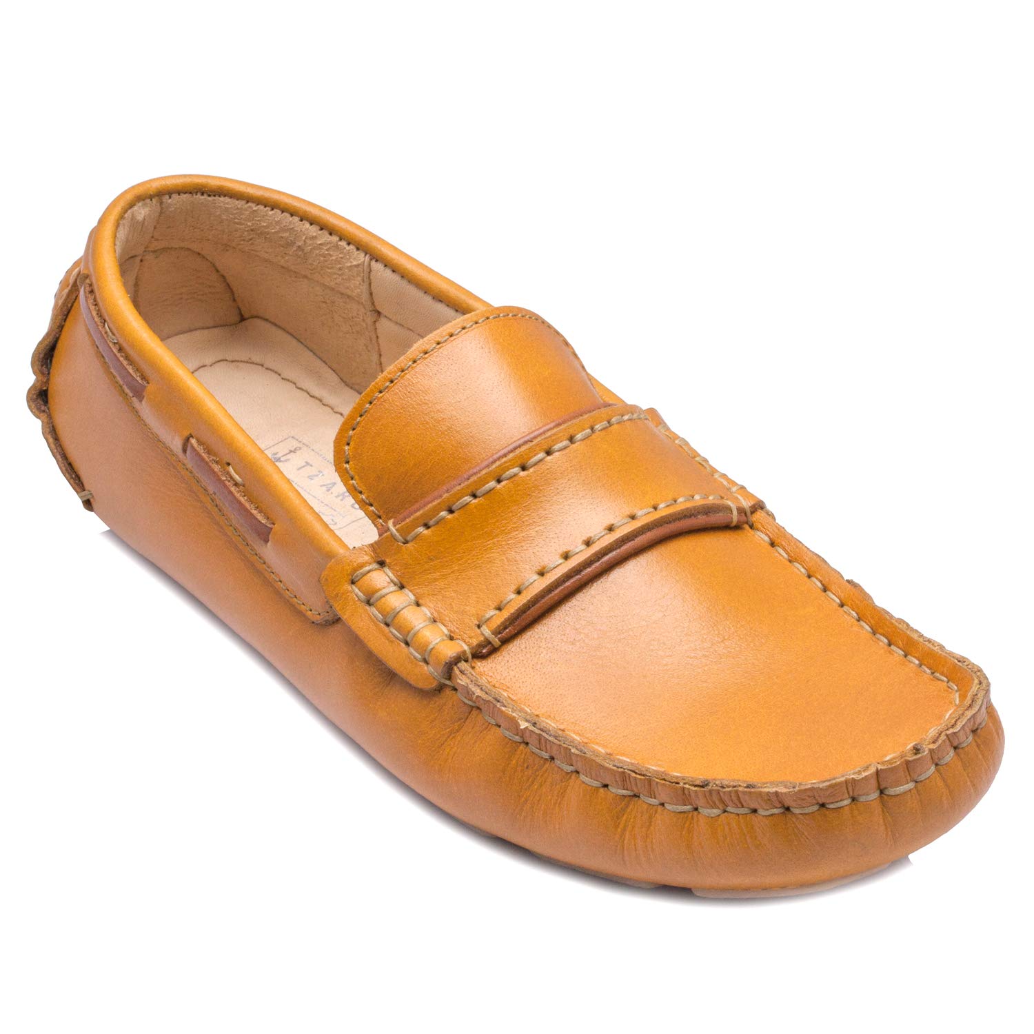 tZaro Genuine Leather Moctoe Construction Driving Shoe - STN2323TZCRN5 TAN (B07LG9DYHC) Amazon Price History, Amazon Price Tracker
