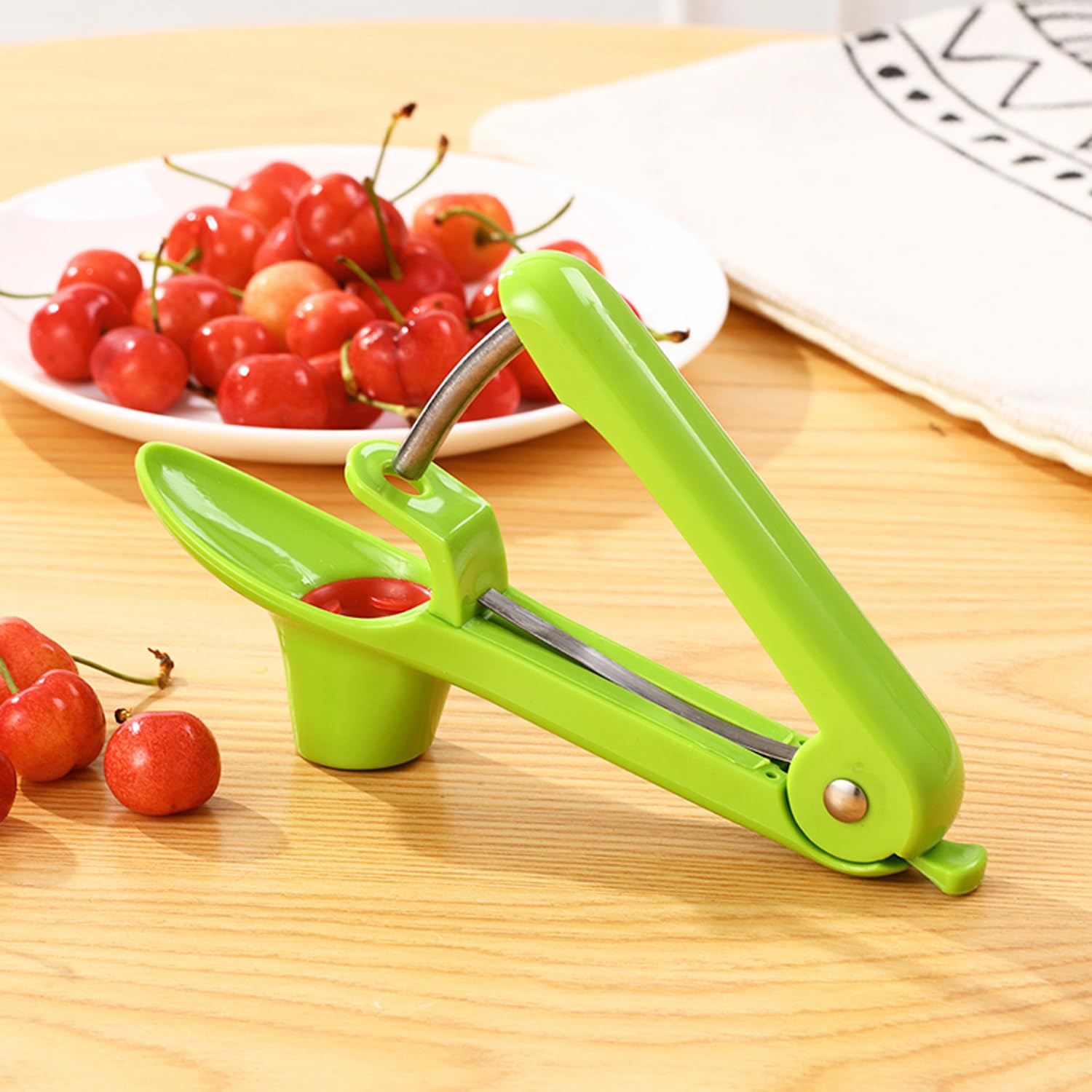 Disossatore Di Ciliegie, Snocciolatore Ciliegie In Acciaio