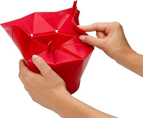 Miniatura 5 de Recipiente apto microondas para palomitas de maíz Chef 'n (rojo).