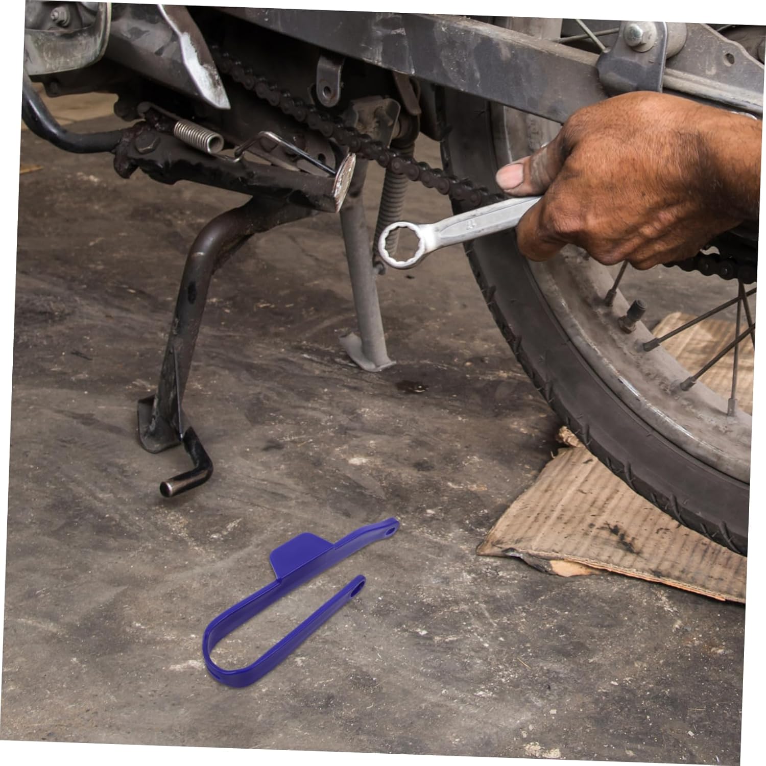 Offroad Motorcycle Chain Guide Plastic Swing Arm Chain Guard Protection and