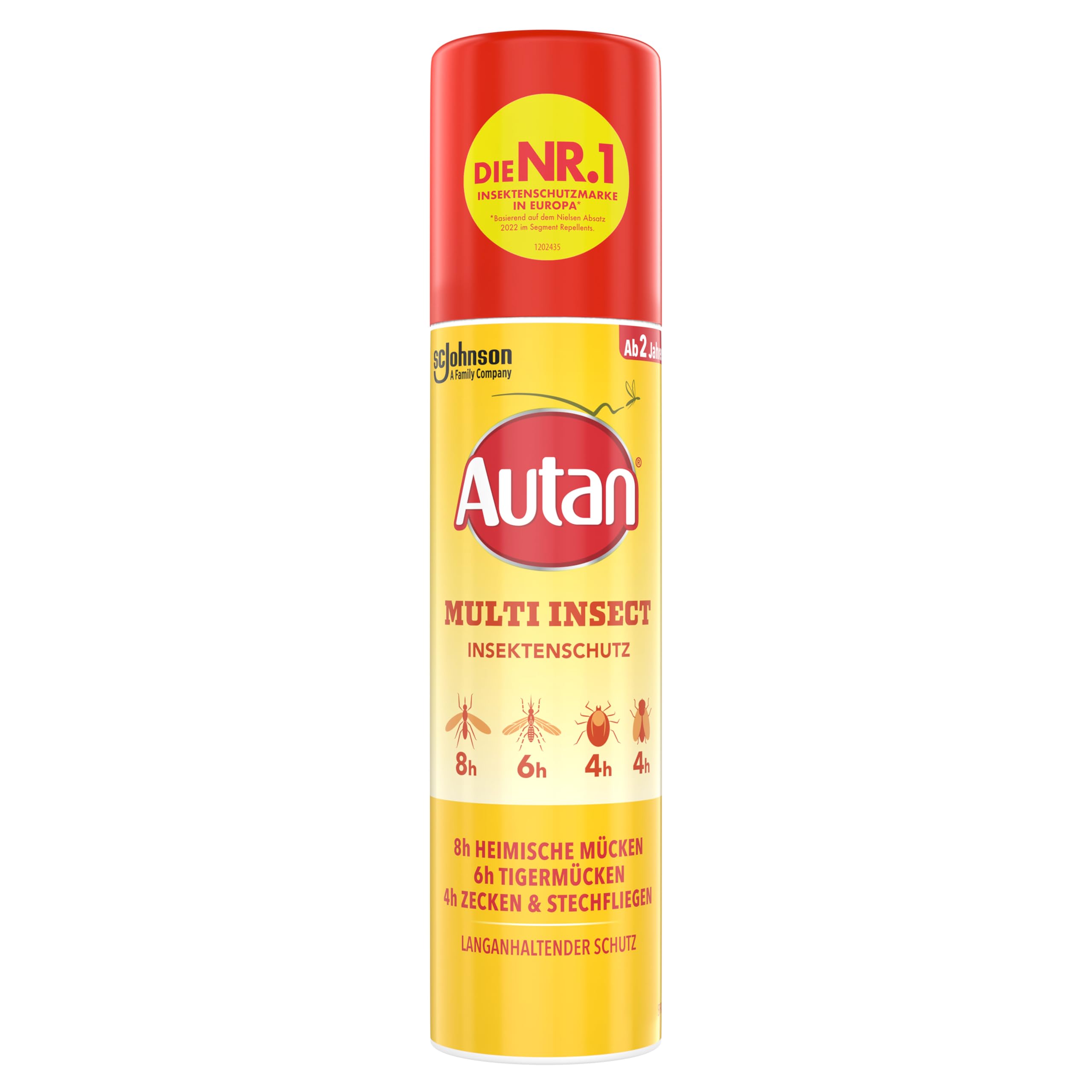 Autan Multi Insect Spray, Multi-Insektenschutz vor Mücken, Stechfliegen und Zecken, Travel Essentials, 1er Pack, (1 x 100 ml)
