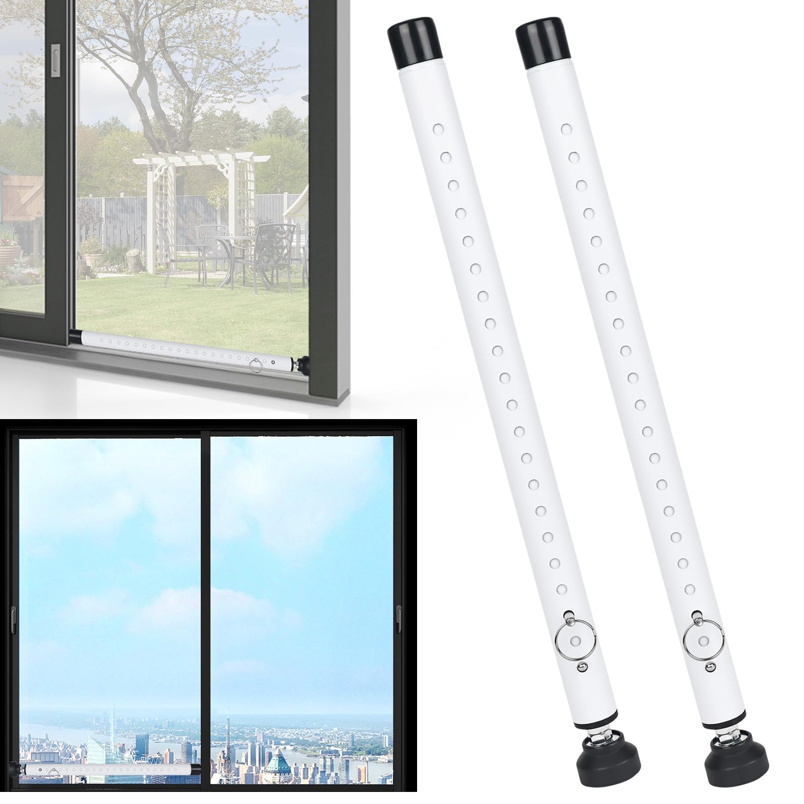 Barras de seguridad para puertas de terraza, tranquilidad total en tu apartamento