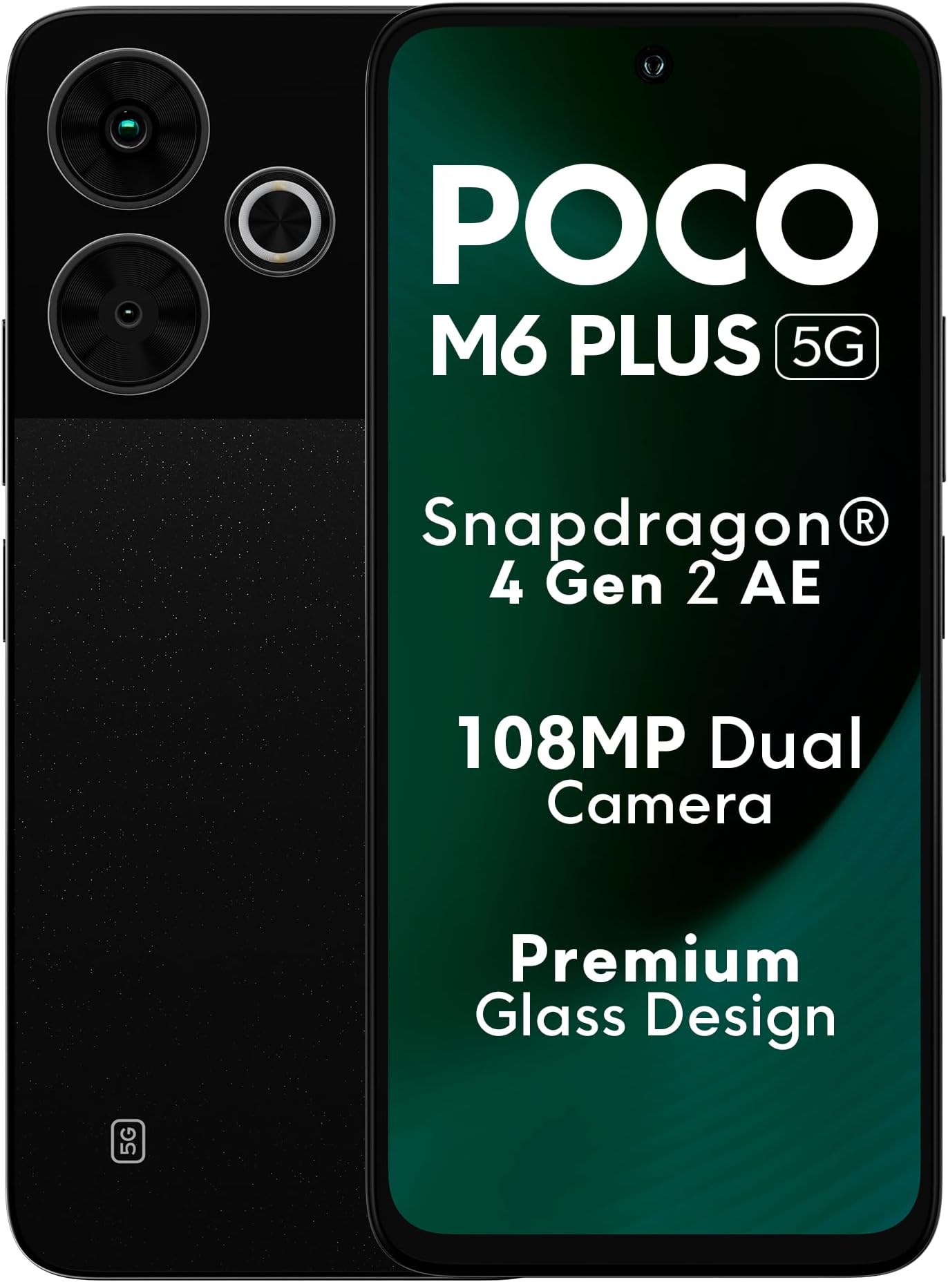 M6 Plus 5G Graphite Black 6GB RAM 128GB ROM