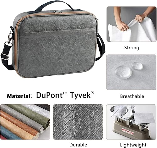 Miniatura 6 de Aplufine Funda de la Biblia para mujeres, fundas de la Biblia para hombres, bolsas y bolsas de la Biblia - Funda grande para la Biblia con correa