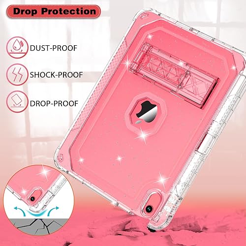 Miniatura 6 de ZoneFoker Funda para iPad A16 11 Generación 11 Pulgadas 2025  10 Gen 10.9 Pulgadas Funda 2022, Resistente a los Golpes de Servicio Pesado Rugosa