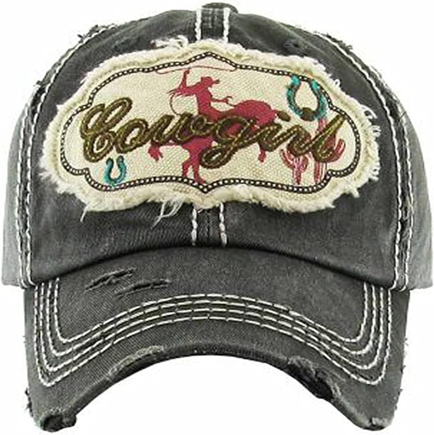 Cowgirl Women's Vintage Baseball Hat