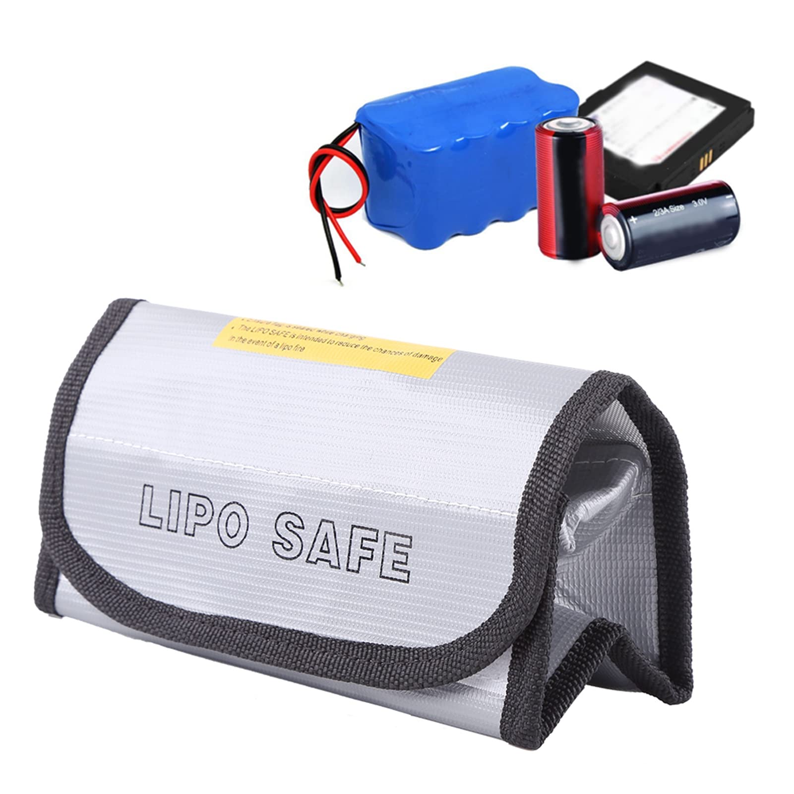 Custodia protettiva di sicurezza per batteria Lipo ignifuga Borsa antideflagrante Custodia portatile Scatole sigillanti impermeabili per auto giocattolo RC Done