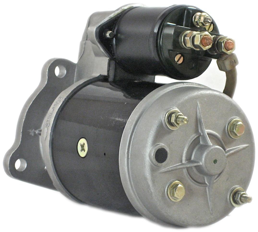 RAREELECTRICAL 12V Starter Motor Compatible with Mahindra 4500 5500 6000 475Di 575Di 585Di Diesel Tractor Clockwise Lucas 26925131B 26024036A 26M251
