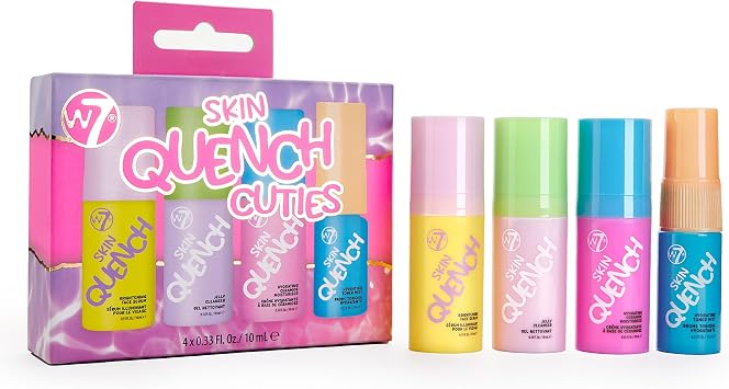W7 Skin Quench Cuties - Travel Size Skincare Minis