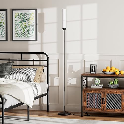 Miniatura 5 de Lámpara de pie LED con control remoto, lámpara de pie de 65 pulgadas con colores ajustables 3000K-6500K y 5%-100% de brillo, interruptor de pie