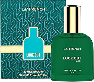 La French Look Out Unisex Perfume 30ml for Men and Women | Eau De Parfum | Long Lasting | Premium Luxury | Fresh Fragrance Scent | Travel-Friendly Perfume | Date Night Perfume