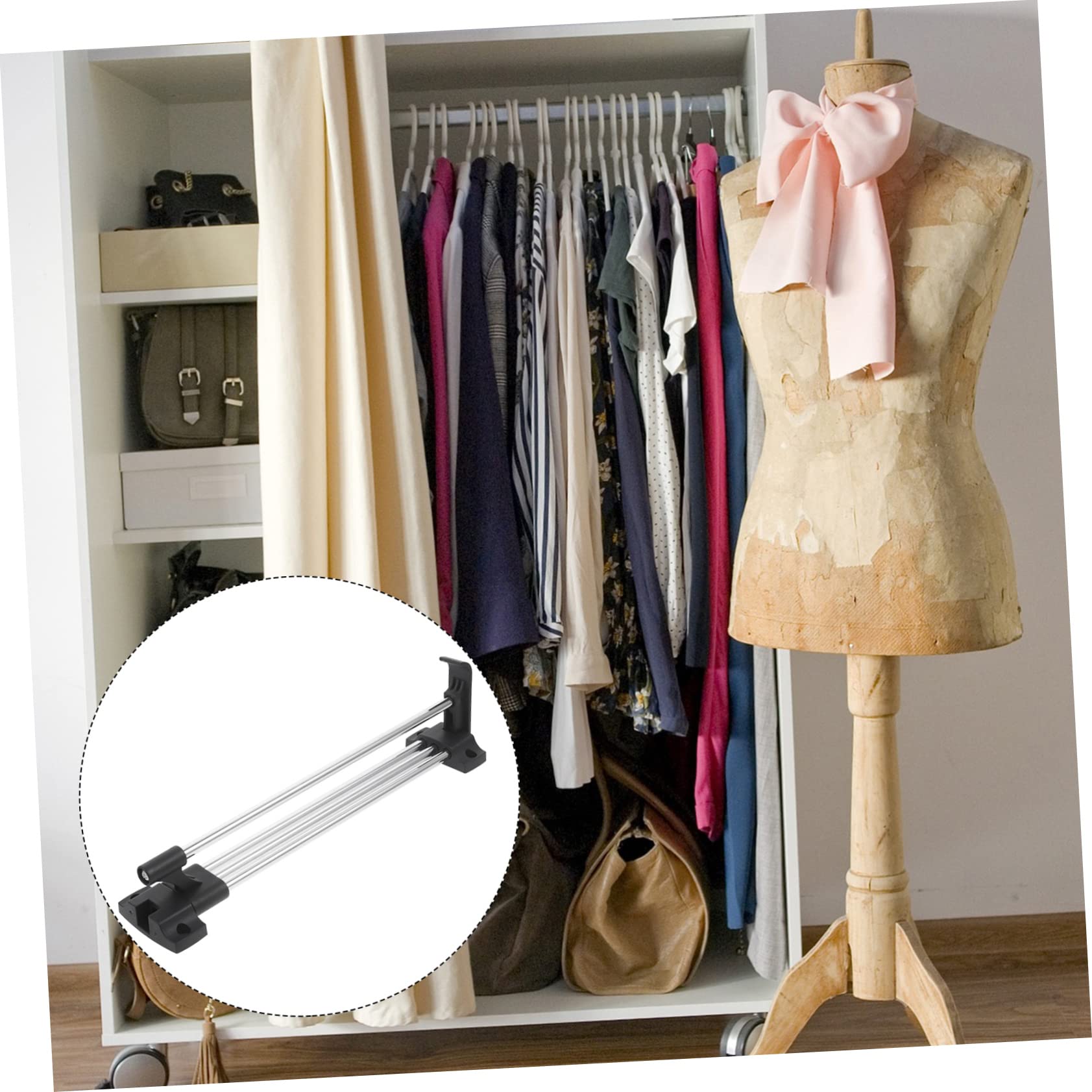 【たのめる便発送】洋服ダンス　クローゼット　1枚目写真⑥ 251206b.jpg