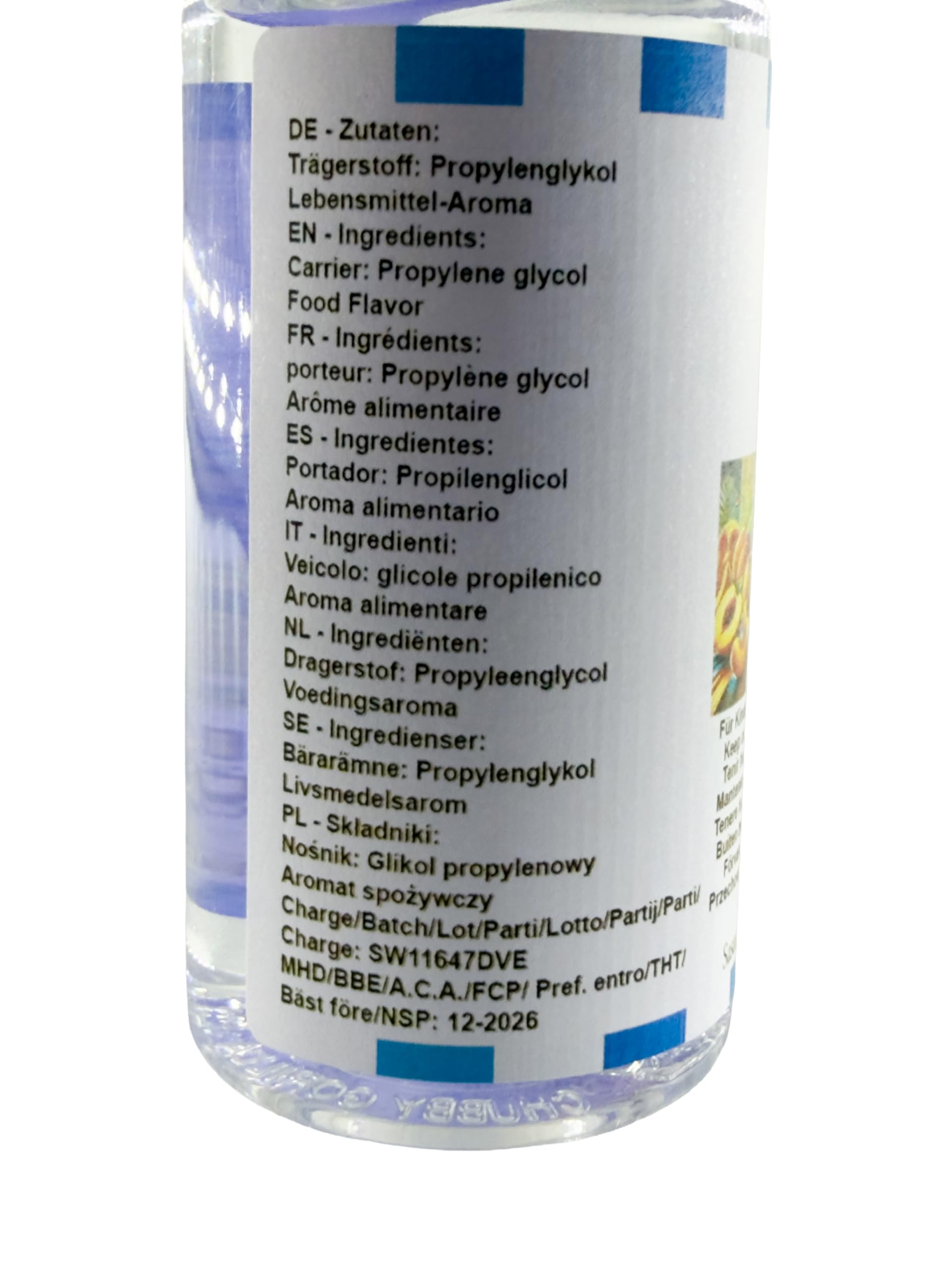 Pesca aroma concentrato - vegano - Sasami - 100ml