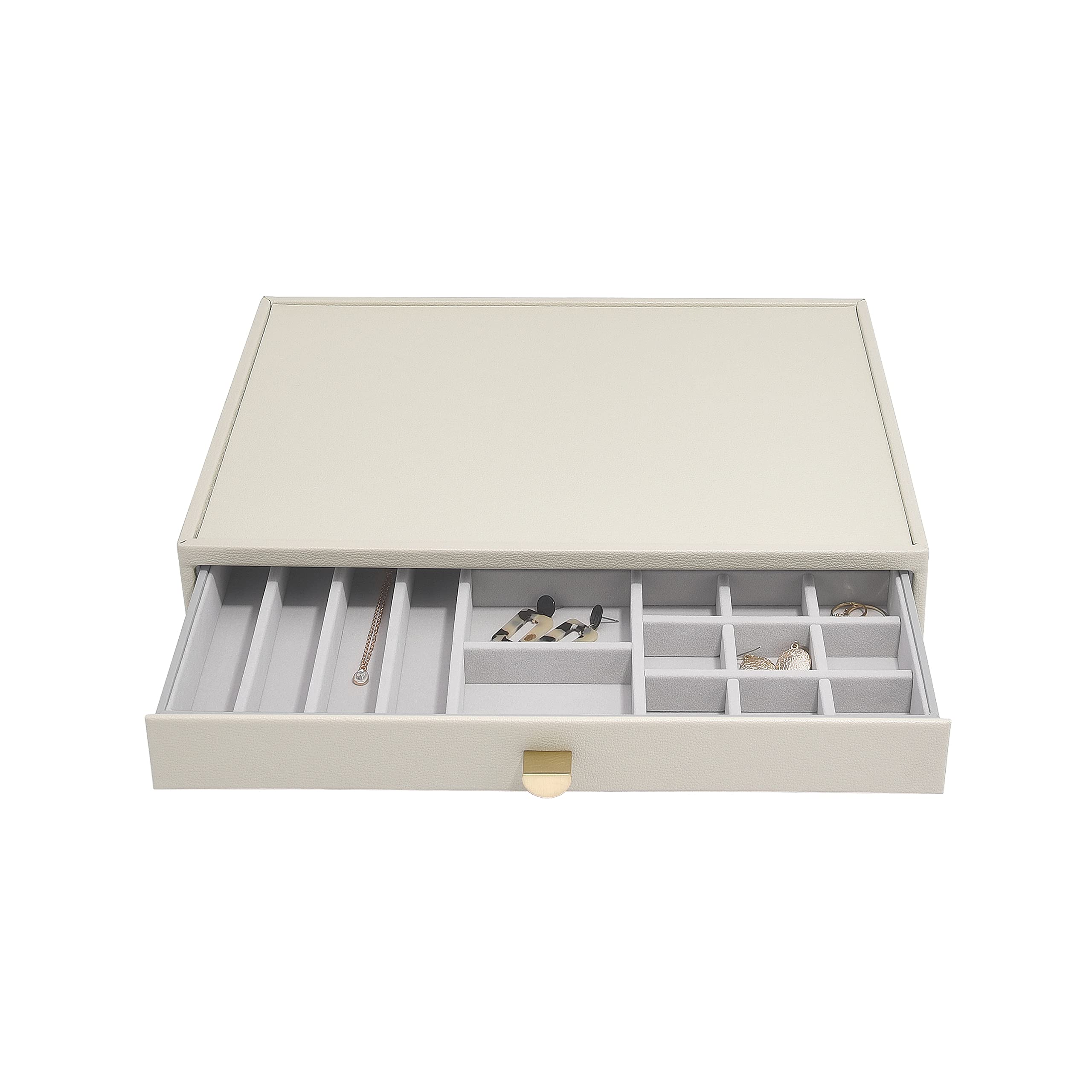 Stackers Oatmeal Supersize All In One Jewellery Drawer Layer