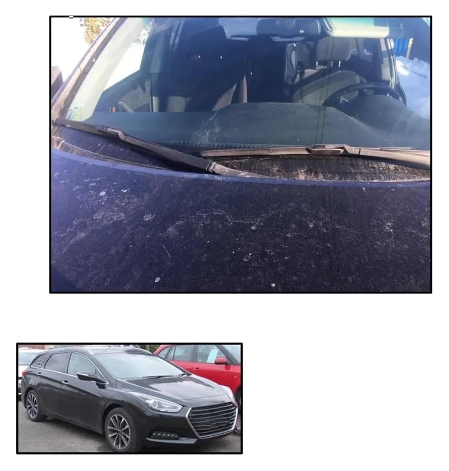 tergicristallo per Hyundai I40 Estate 2011-2019 Parabrezza Finestra Spazzole 26 "+16" + 14" Spazzole Auto Anteriore Spazzole Tergicristallo Posteriori Set