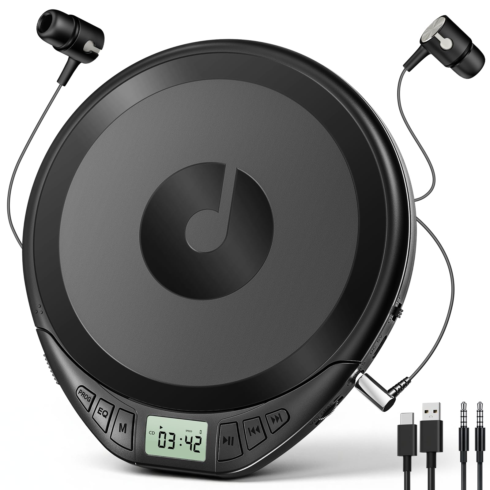 KOVCDVI Portable CD Player
