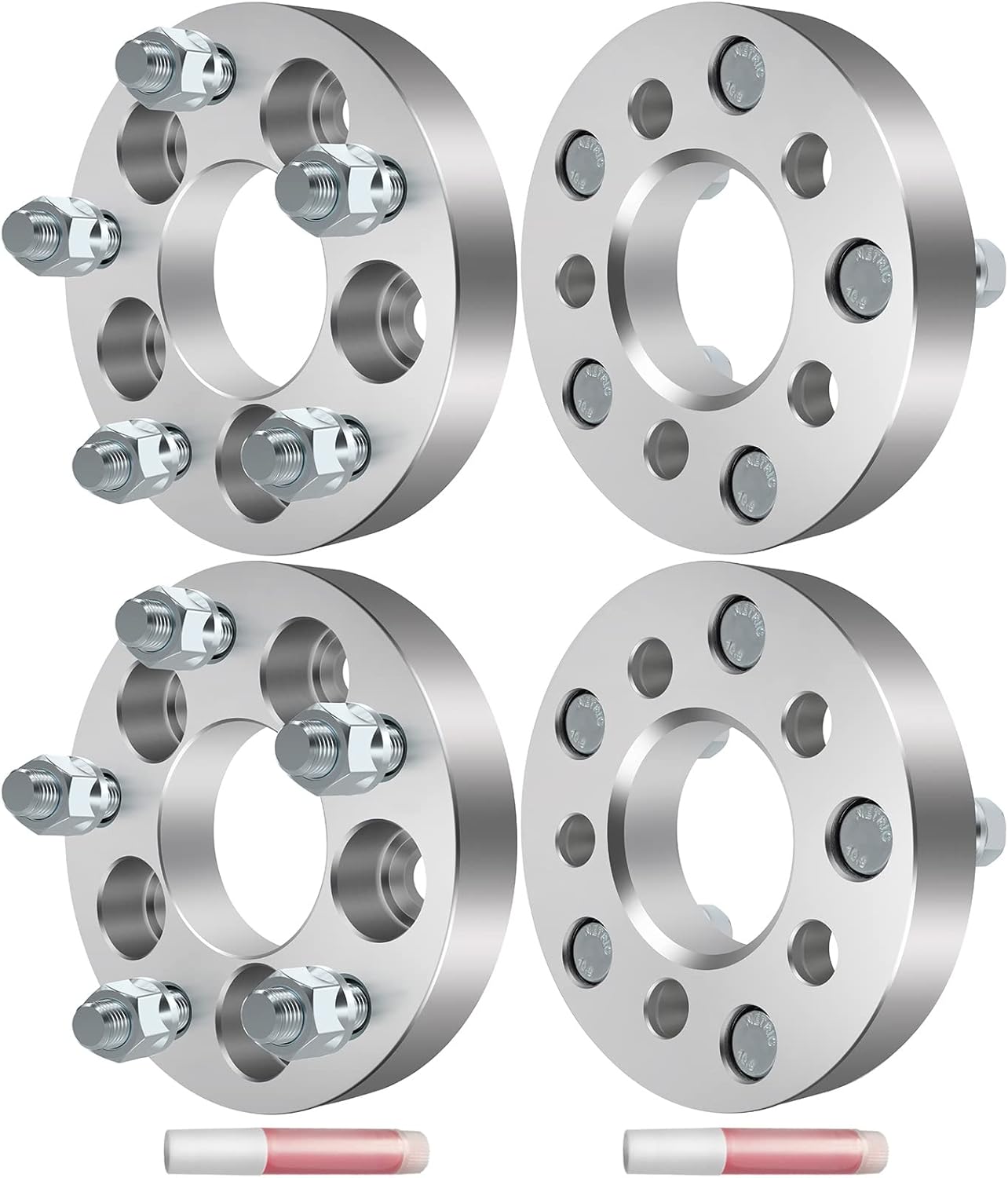 ECCPP 4PCS 1" change bolt pattern from 5x100 to 5x114.3(5x4.5) Conversion Wheel Adapters 5 Lug Fit for 1986-2005 for Toyota for Celica 2003-2011 for Toyota Corolla-NOT FIT Stock Rims