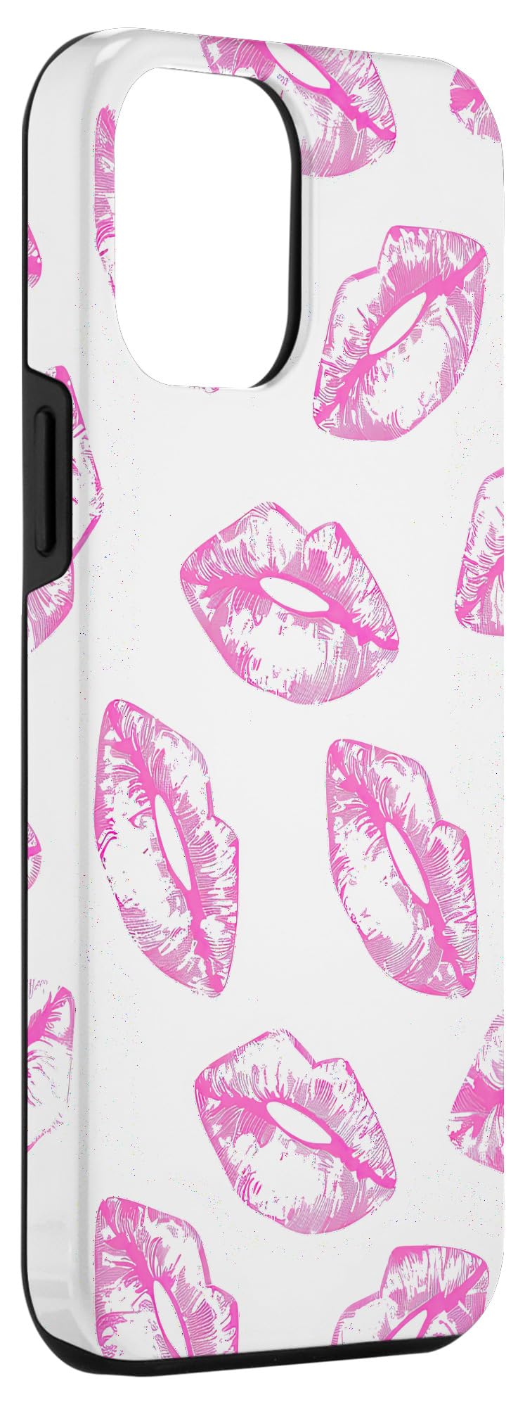 Amazon.co.jp: iPhone 14 Pro Max Coquette Pink Kisses リップ  