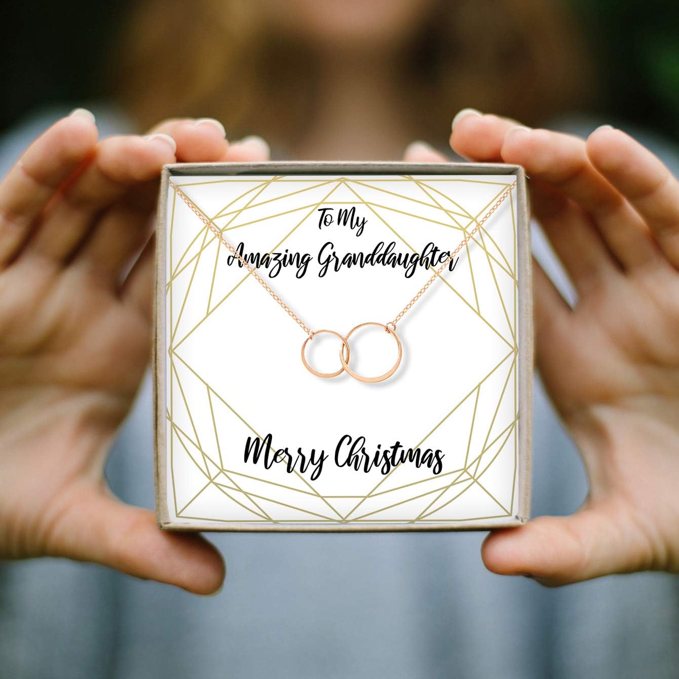 Dear Ava for Granddaughter: Present, Jewelry, Xmas Gift, Idea