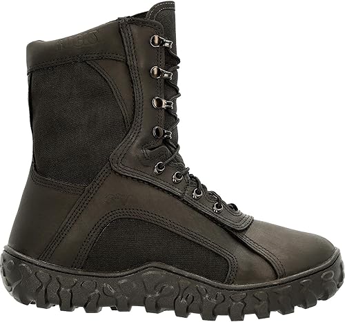 ROCKY Black S2V 400G Insulated Tactical Military Boot, Black, Size 5(M)