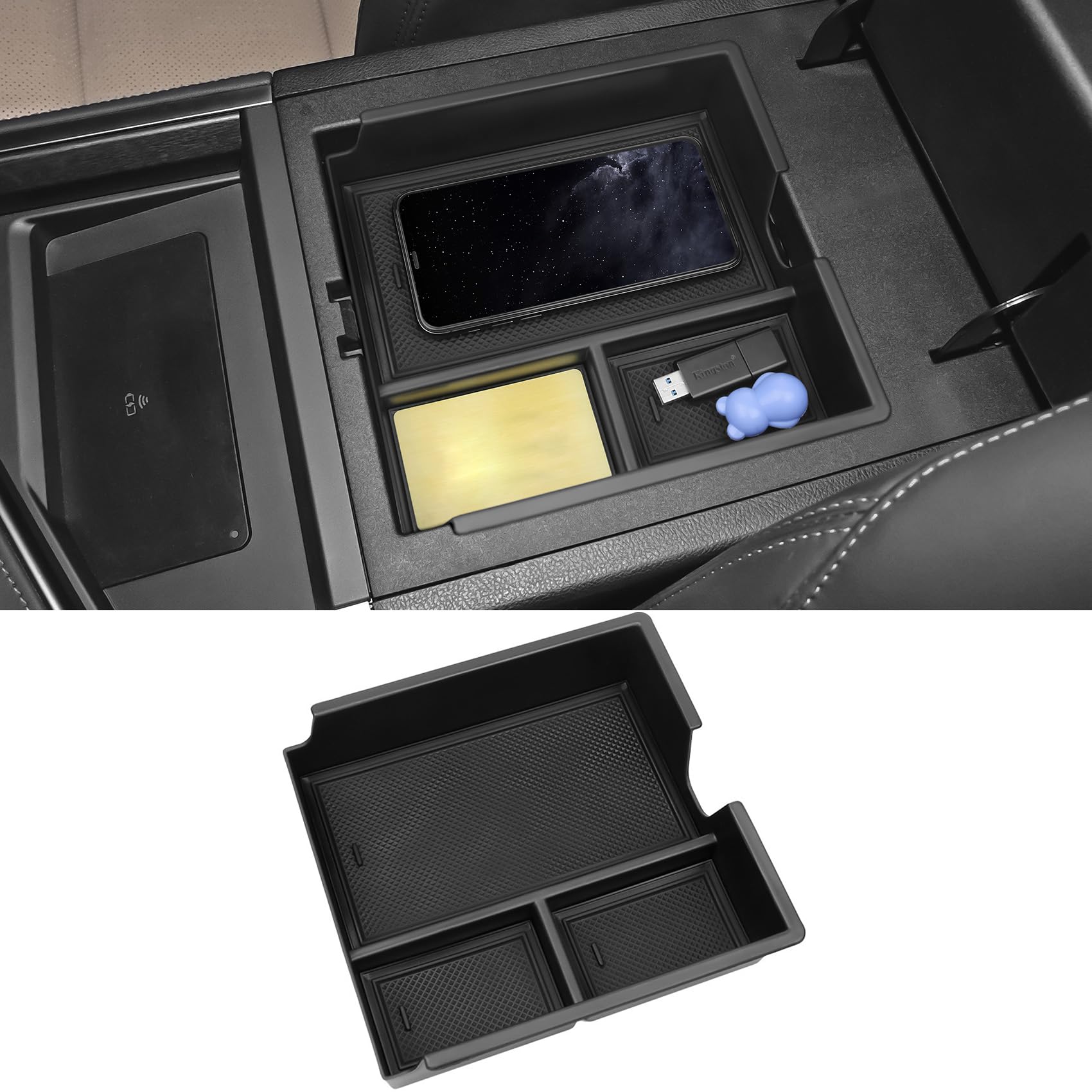 Amazon.com: Hugeek Center Console Organizer Tray Compatible with