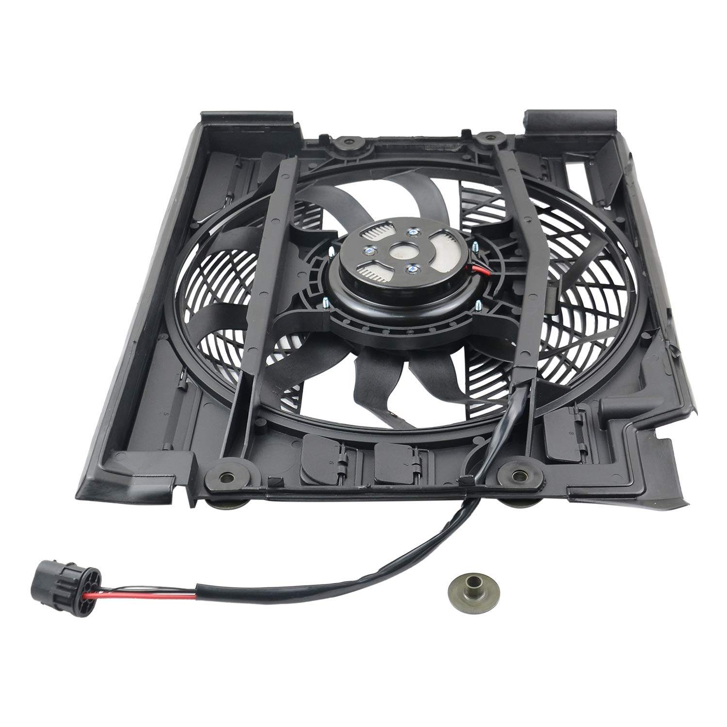 Kühlerlüfter Motorkühler Kompatibel mit 5er E39 520d 520i 523i 525i 528i 530i 535i 540i 64506908030 64546919057 Hopzty
