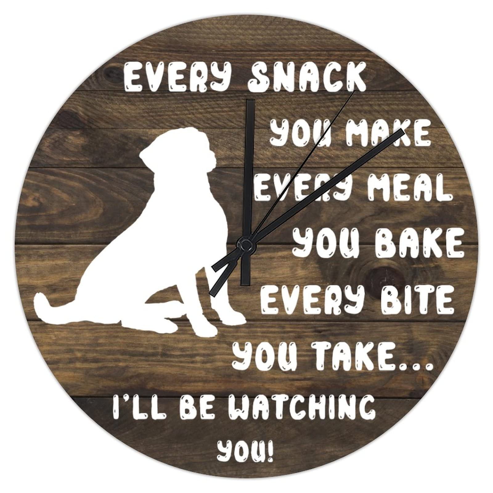 Horloge murale Corgi pour salle à manger et décoration bureau