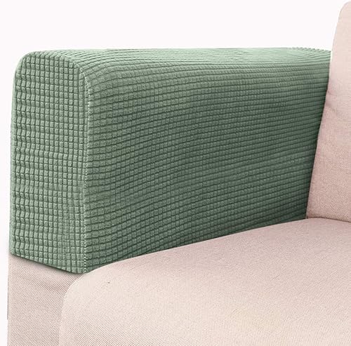 Miniatura 86 de Protectores universales para reposabrazos de silla, funda elástica para reposabrazos de sofá, protector elástico para sofá reclinable, sofá biplaza