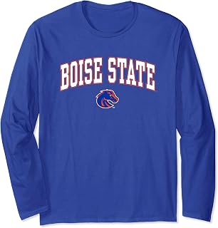 Boise State Broncos Arch Over Royal Officially Licensed Long Sleeve T-Shirt